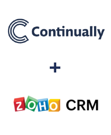 Einbindung von Continually und ZOHO CRM