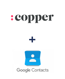 Einbindung von Copper und Google Contacts