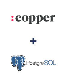 Einbindung von Copper und PostgreSQL