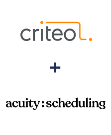 Einbindung von Criteo und Acuity Scheduling