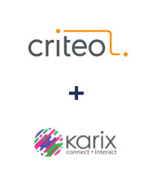 Einbindung von Criteo und Karix