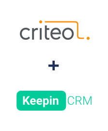 Einbindung von Criteo und KeepinCRM