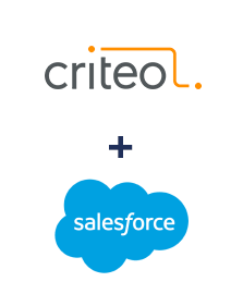 Einbindung von Criteo und Salesforce CRM