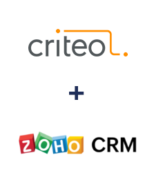 Einbindung von Criteo und ZOHO CRM