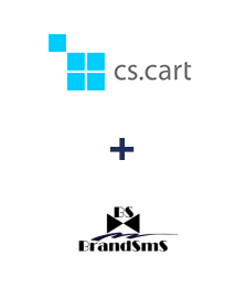 Einbindung von CS-Cart und BrandSMS 