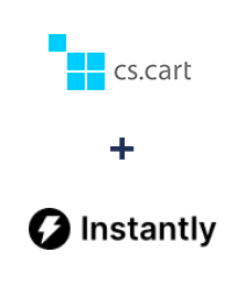 Einbindung von CS-Cart und Instantly