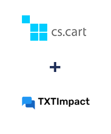 Einbindung von CS-Cart und TXTImpact
