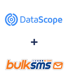 Einbindung von DataScope Forms und BulkSMS