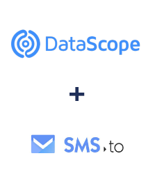 Einbindung von DataScope Forms und SMS.to