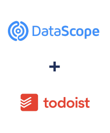 Einbindung von DataScope Forms und Todoist