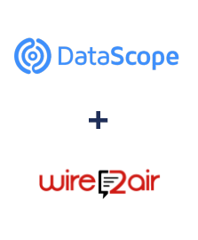 Einbindung von DataScope Forms und Wire2Air