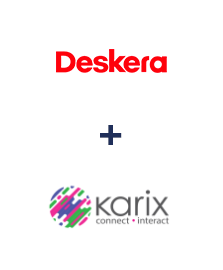 Einbindung von Deskera CRM und Karix