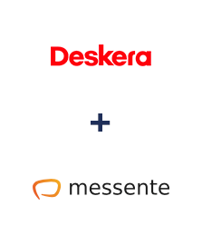 Einbindung von Deskera CRM und Messente