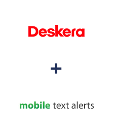 Einbindung von Deskera CRM und Mobile Text Alerts