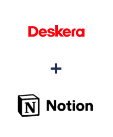 Einbindung von Deskera CRM und Notion