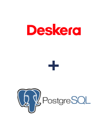 Einbindung von Deskera CRM und PostgreSQL