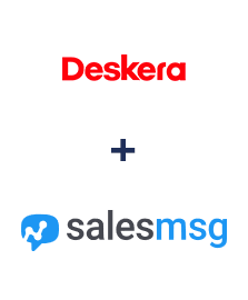 Einbindung von Deskera CRM und Salesmsg