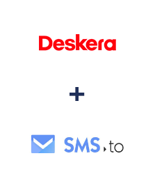 Einbindung von Deskera CRM und SMS.to