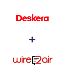 Einbindung von Deskera CRM und Wire2Air