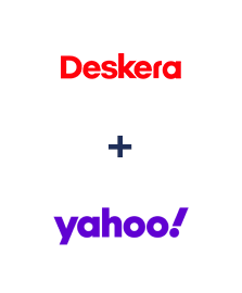 Einbindung von Deskera CRM und Yahoo!