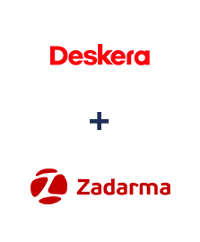 Einbindung von Deskera CRM und Zadarma