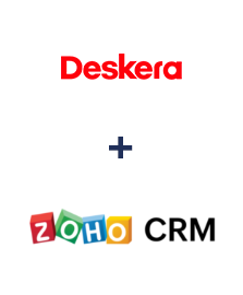 Einbindung von Deskera CRM und ZOHO CRM