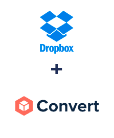 Einbindung von Dropbox und ConvesioConvert