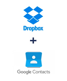 Einbindung von Dropbox und Google Contacts