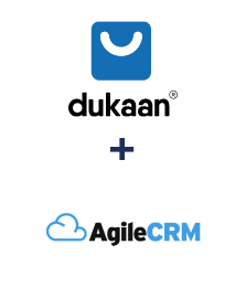 Einbindung von Dukaan und Agile CRM
