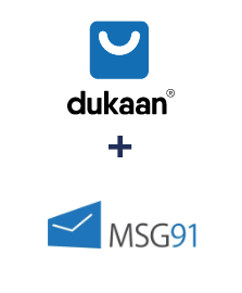 Einbindung von Dukaan und MSG91