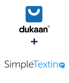 Einbindung von Dukaan und SimpleTexting