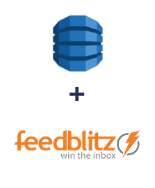 Einbindung von Amazon DynamoDB und FeedBlitz