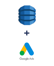 Einbindung von Amazon DynamoDB und Google Ads