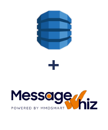 Einbindung von Amazon DynamoDB und MessageWhiz