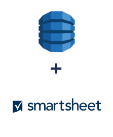 Einbindung von Amazon DynamoDB und Smartsheet