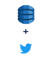 Einbindung von Amazon DynamoDB und Twitter