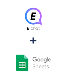 Einbindung von E-chat und Google Sheets