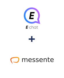 Einbindung von E-chat und Messente