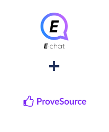 Einbindung von E-chat und ProveSource