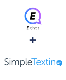 Einbindung von E-chat und SimpleTexting