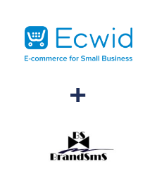 Einbindung von Ecwid und BrandSMS 