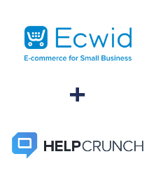 Einbindung von Ecwid und HelpCrunch