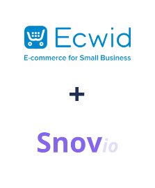 Einbindung von Ecwid und Snovio