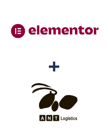 Einbindung von Elementor und ANT-Logistics