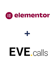 Einbindung von Elementor und Evecalls