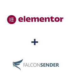 Einbindung von Elementor und FalconSender