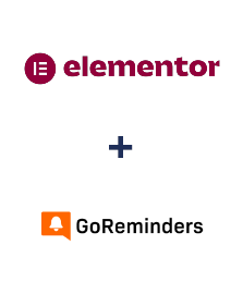 Einbindung von Elementor und GoReminders
