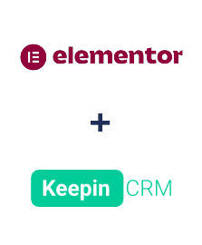 Einbindung von Elementor und KeepinCRM