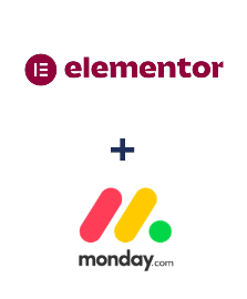 Einbindung von Elementor und Monday.com
