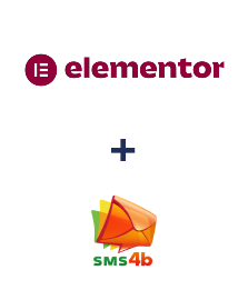 Einbindung von Elementor und SMS4B